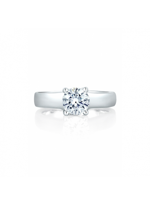 A. Jaffe Classic Prong Set Solitaire Engagement Ring #ME1280