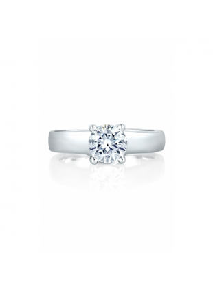 A. Jaffe Classic Prong Set Solitaire Engagement Ring #ME1280