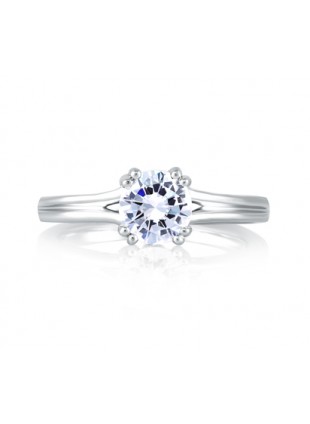 A. Jaffe Simply Delicate Engagement Ring #MES143