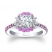 Pink Sapphire Engagement Ring - 7930LPSW