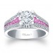Pink Sapphire Engagement Ring - 7944LPSW