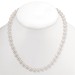 Ladies 14 Karat Yellow Gold Freshwater Pearl Strand Necklace. 8-8.5mm "A" Quality