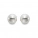 Ladies 14 Karat Yellow Gold Cultured Pearl Stud Earrings. 9-9.5mm "A" Quality