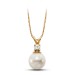 8-8.5MM Single Cultured Pearl Necklace 