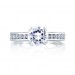 A. Jaffe Classic Channel Set Engagement Ring #MES174