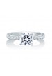 A. Jaffe Timeless Classic Engagement Ring #MES078